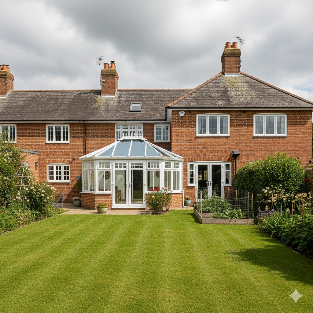 House with extension